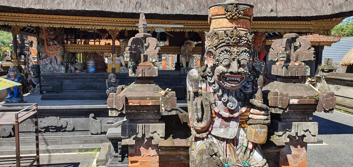 Sculptures - Temple, Bali International